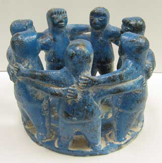 Mexican Terra Cotta  "Circle of Friends"